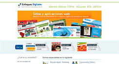 Desktop Screenshot of enfoquesdigitales.com